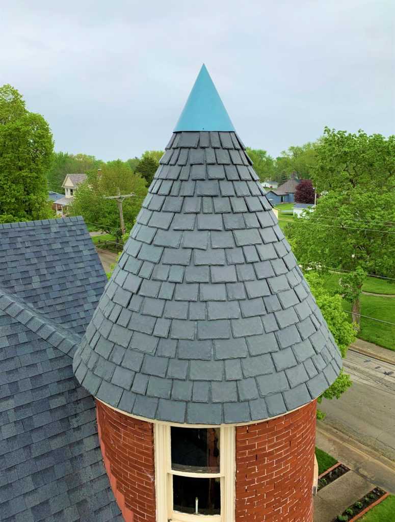 roof replacement contractors champaign illinois davici turret