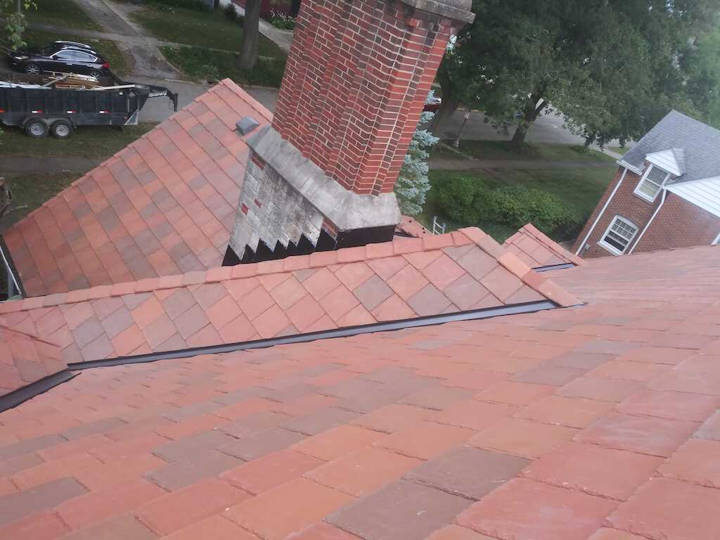 davinci synthetic slate roof in champaign il