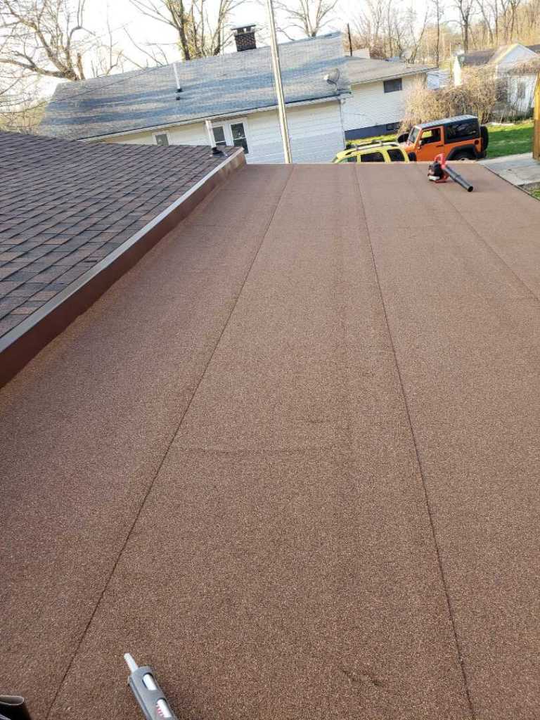 owens corning low slope roof repair in crawfordsville in