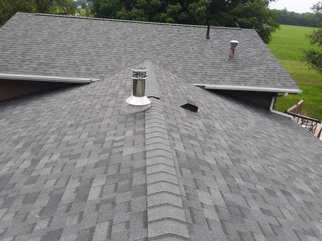 crawfordsville in storm damaged roof repaired with owens corning duration