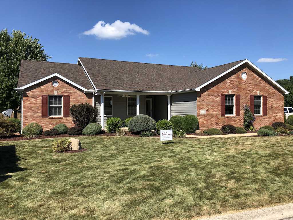 New Owens Corning roof replacement in Danville, IL