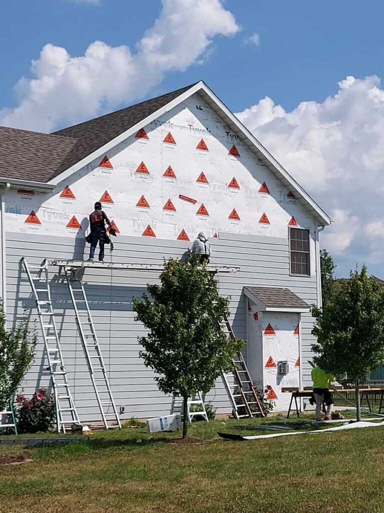 New roof and siding Installation in West Lafayette, IN