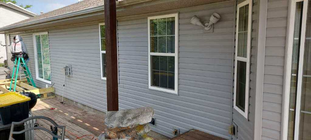 New siding installation in Lafayette, IN