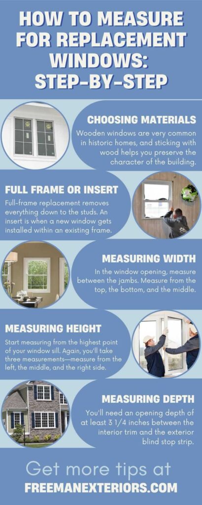 How to Measure for Replacement Windows in Older Homes
