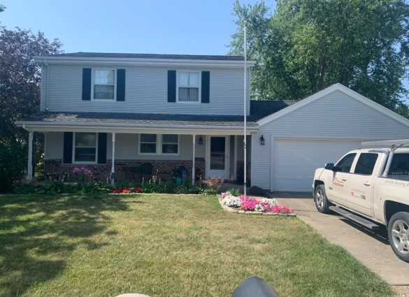 Leaky roof and siding repair in Champaign, IL