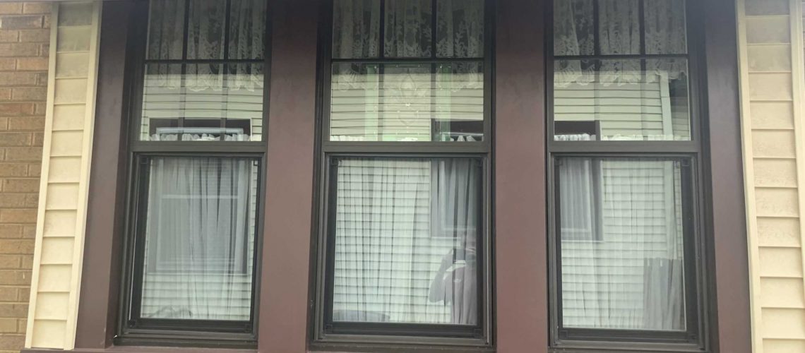 After - Windows Fascia wrapping