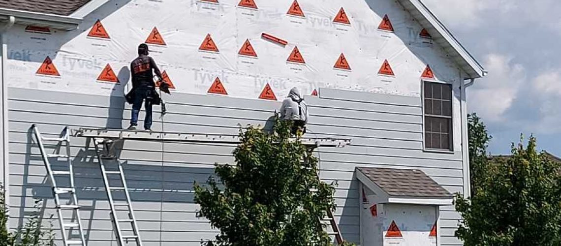 New roof and siding Installation in West Lafayette, IN