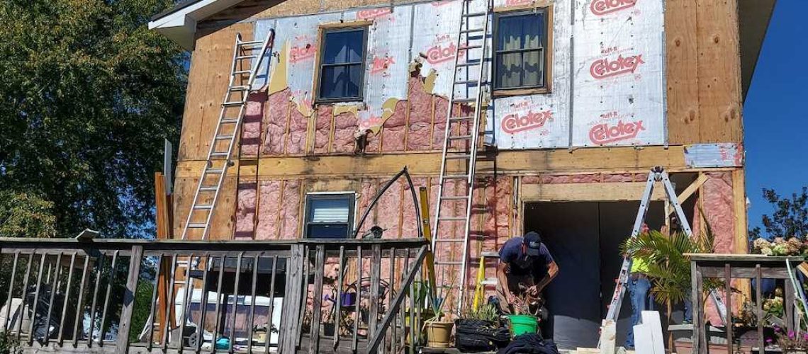 Storm damaged home roof, siding & windows repair in Lafayette, IN