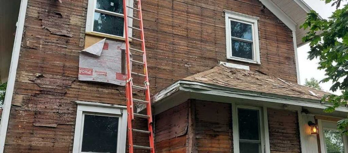 Storm Damaged Siding Repair in Tuscola, IL